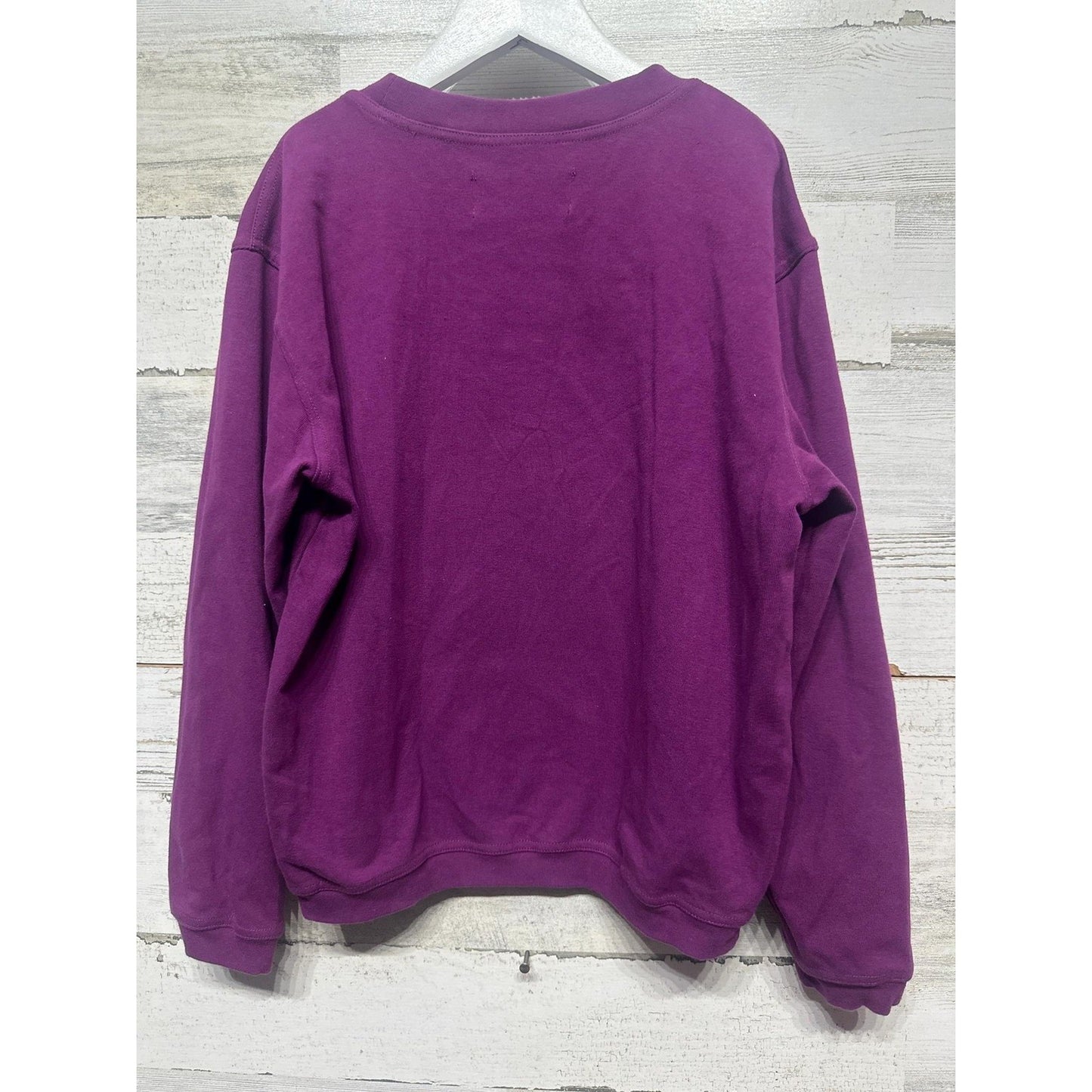 SweetHoney Sweatshirt Kids 10Y Purple Trick or Treat Halloween Graphic EUC1