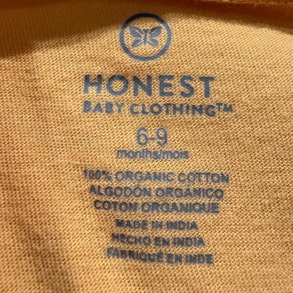 Honest Baby T-Shirt Bundle Boys 6-9m Multicolor Organic Cotton Basics1