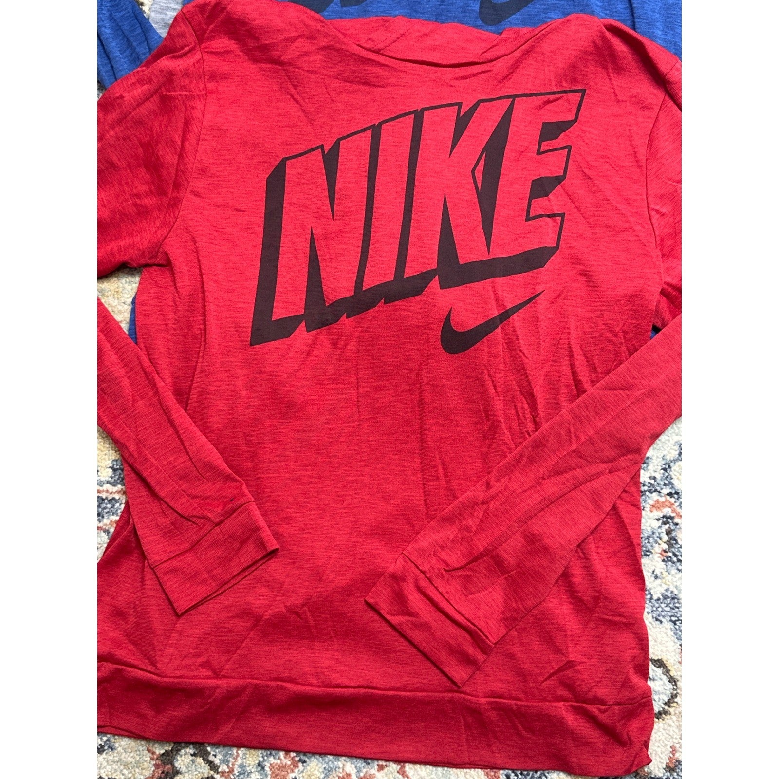 Nike Dri-FIT Hooded Shirt Bundle Boys XL Multicolor Long Sleeve Graphic EUC1