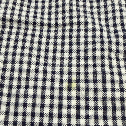 Janie and Jack Gingham Shorts Boys 5 Navy Blue Check Preppy Classic GUC*3