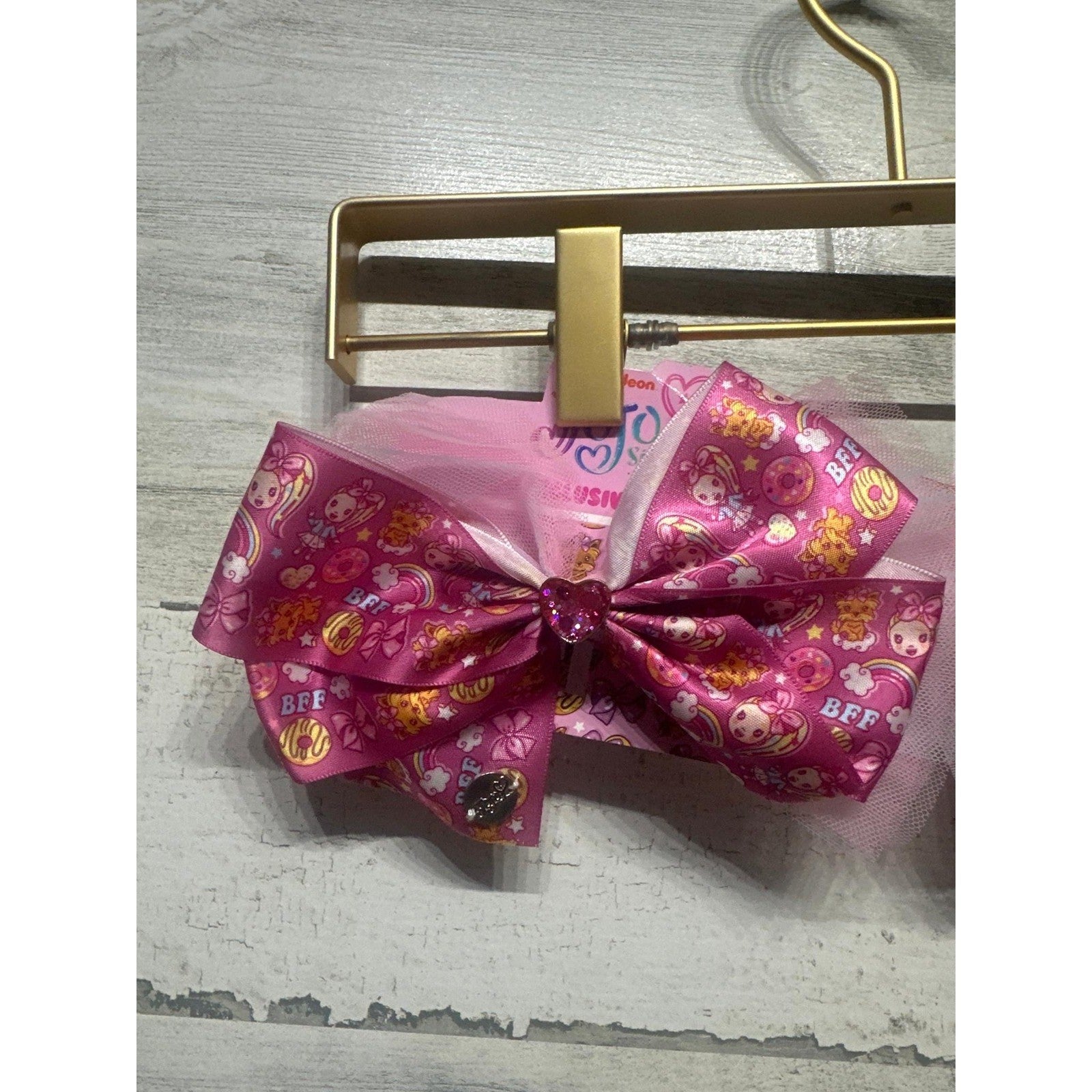 JoJo Siwa Hair Bows Girls OS Multicolor Signature Large 5pc Bundle NWT1