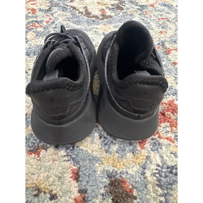 Adidas Sneaker Toddler Boys Size 5 Black Mesh Low Top EUC4
