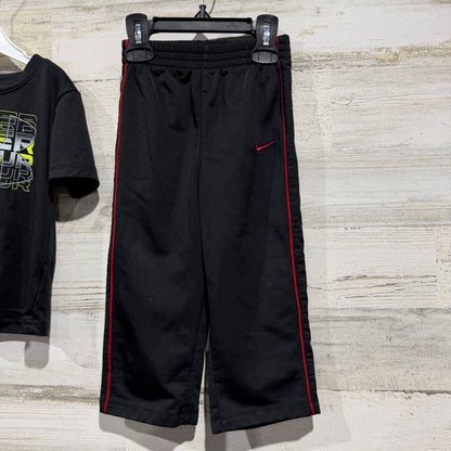 Nike Under Armour T-Shirts Pants Bundle Boys 24M Black Gray Active Sporty EUC3