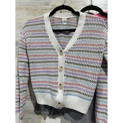 Old Navy Epic Threads Thereabouts Girls L 10-12 Bundle Pink Grey Top Cardigan1