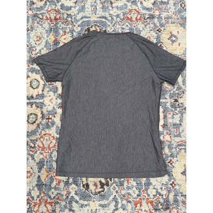 Under Armour HeatGear Shirt Women's Medium/Large Gray Heathered Performance EUC2