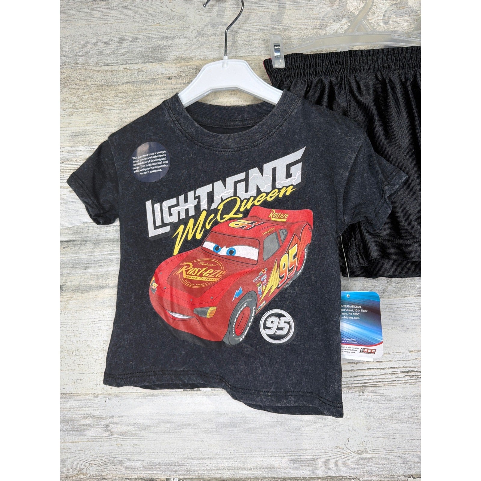 Disney Jordan Adidas Bundle Boys 18M Black Red Lightning McQueen Sporty1