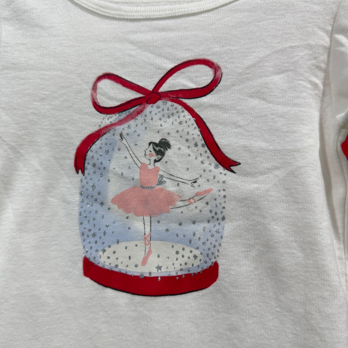 Carter's Just One You 3pc Outfit Set Girls 18M Red White Ballerina Tulle Holiday1