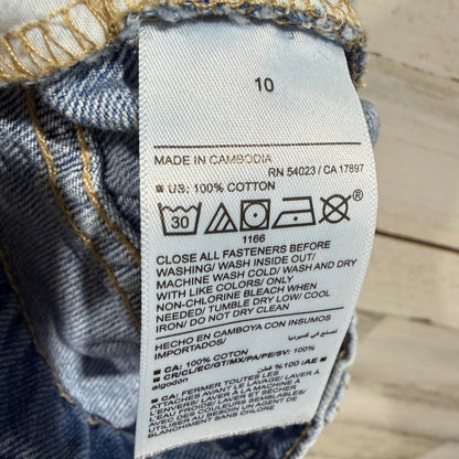 Old Navy Baggy Wide Leg Jeans Wednesday Addams Sweatshirt Girls 10 EUC8