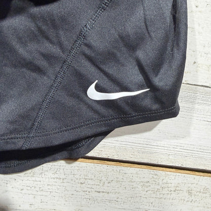 Nike Dry Just Do It Strappy Tank Top Women Medium Black Polyester Activewear NWT3