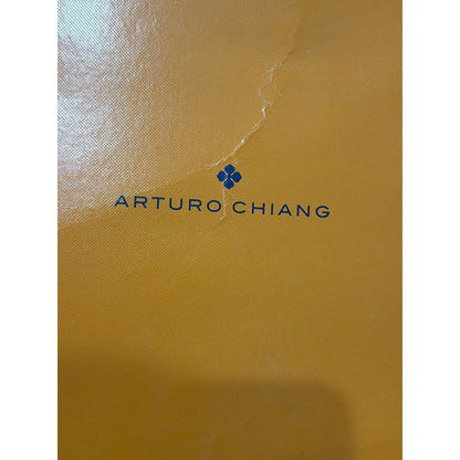 Arturo Chiang Riding Boots Women 8MW Black Leather Wide Calf Classic *Flawed10