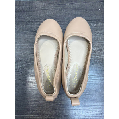 Dream Pairs Ballet Flats Girls 12 Nude Slip On Dress Shoes Balletcore EUC4
