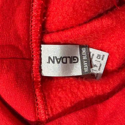 Gildan Tremaine Hoodie Youth Small Red Graphic Streetwear Dance EUC4