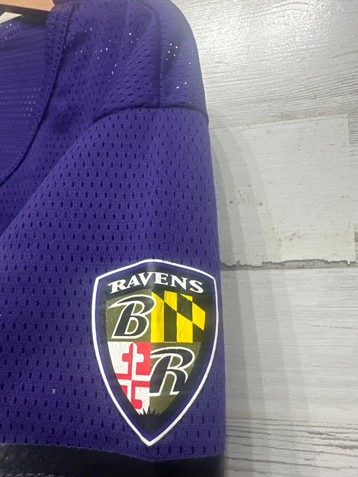 Baltimore Ravens Jersey Fits Like Boys Large GUC1