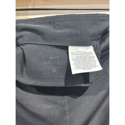 Nike Capri Leggings Women 2XL Black Reflective Swoosh Activewear2