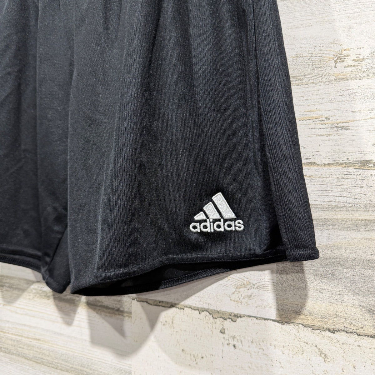 Adidas Aeroready Soccer Shorts Women Medium Black Recycled Sporty *Flawed1