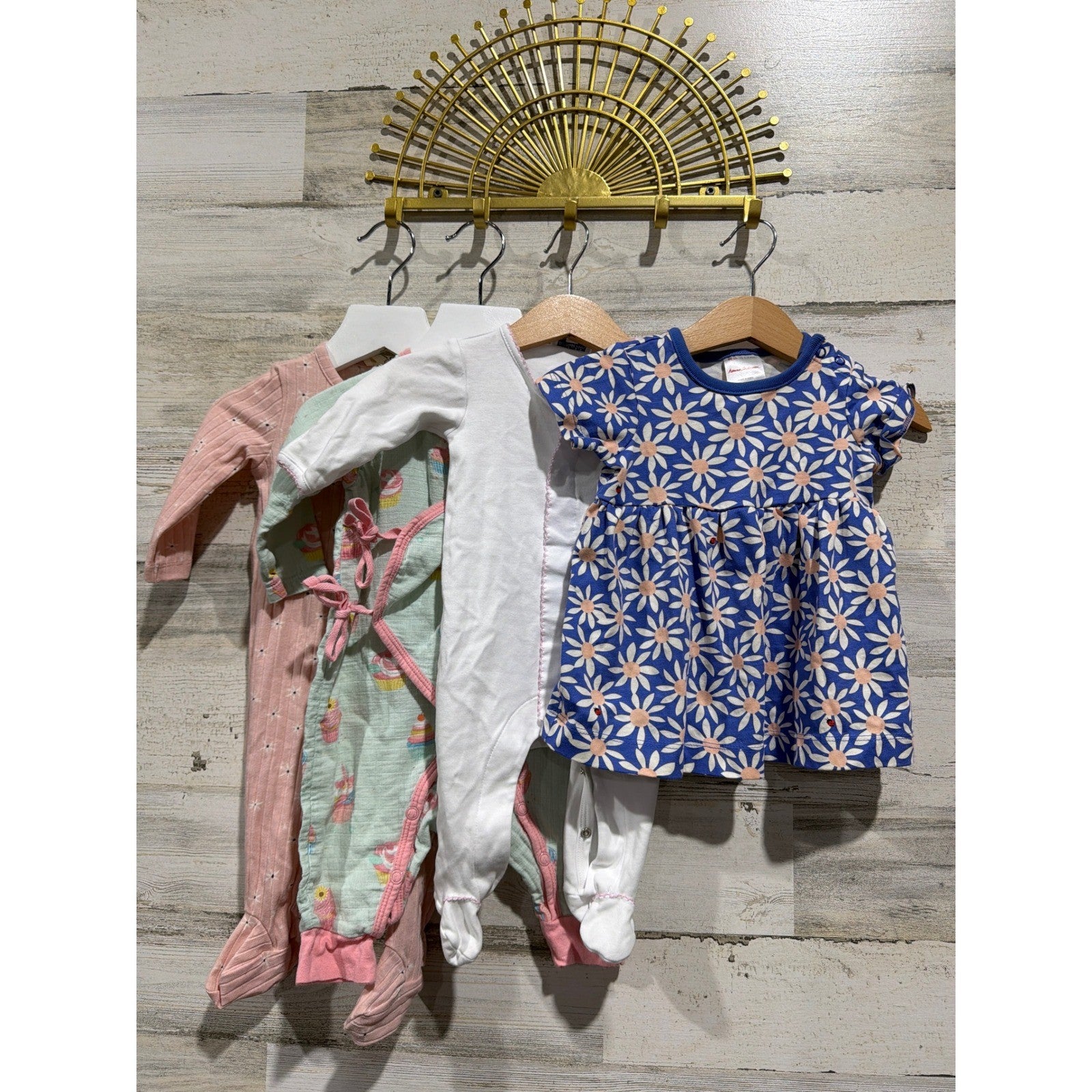 Hanna Andersson Magnolia Baby Angel Dear JessicaSimpson Bundle Baby Girl 3M 3/6M0