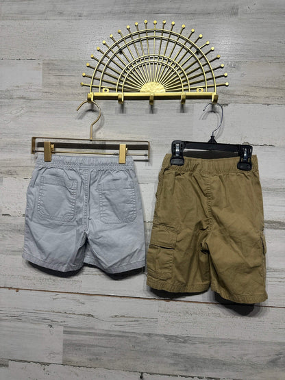 Boys 3T Shorts Bundle Grey Tan Cargo Chino EUC1