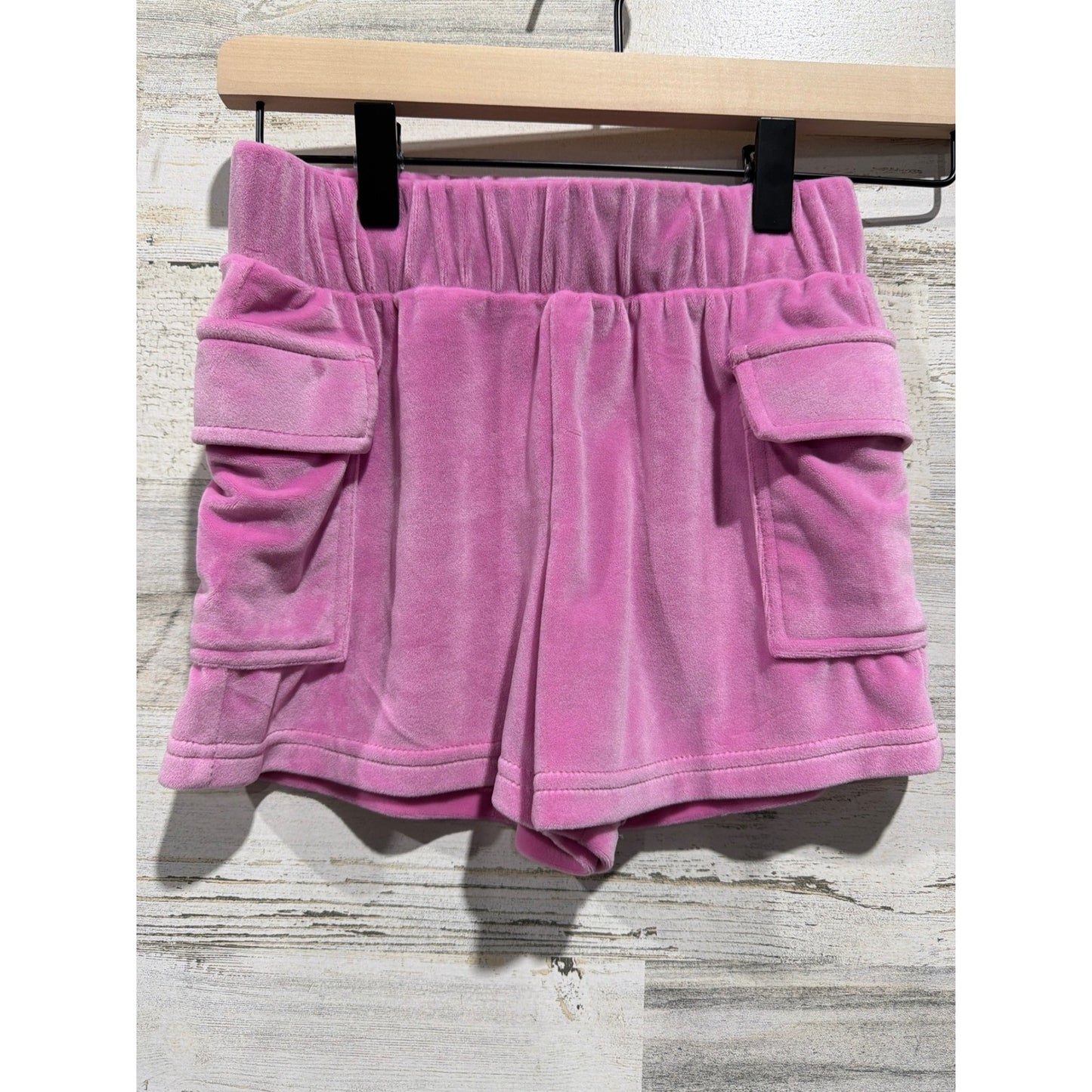 Janie and Jack Cat & Jack Girls 7/8 Shorts Bundle Athletic Pink Black Denim EUC1
