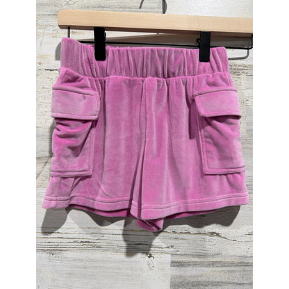 Janie and Jack Cat & Jack Girls 7/8 Shorts Bundle Athletic Pink Black Denim EUC1