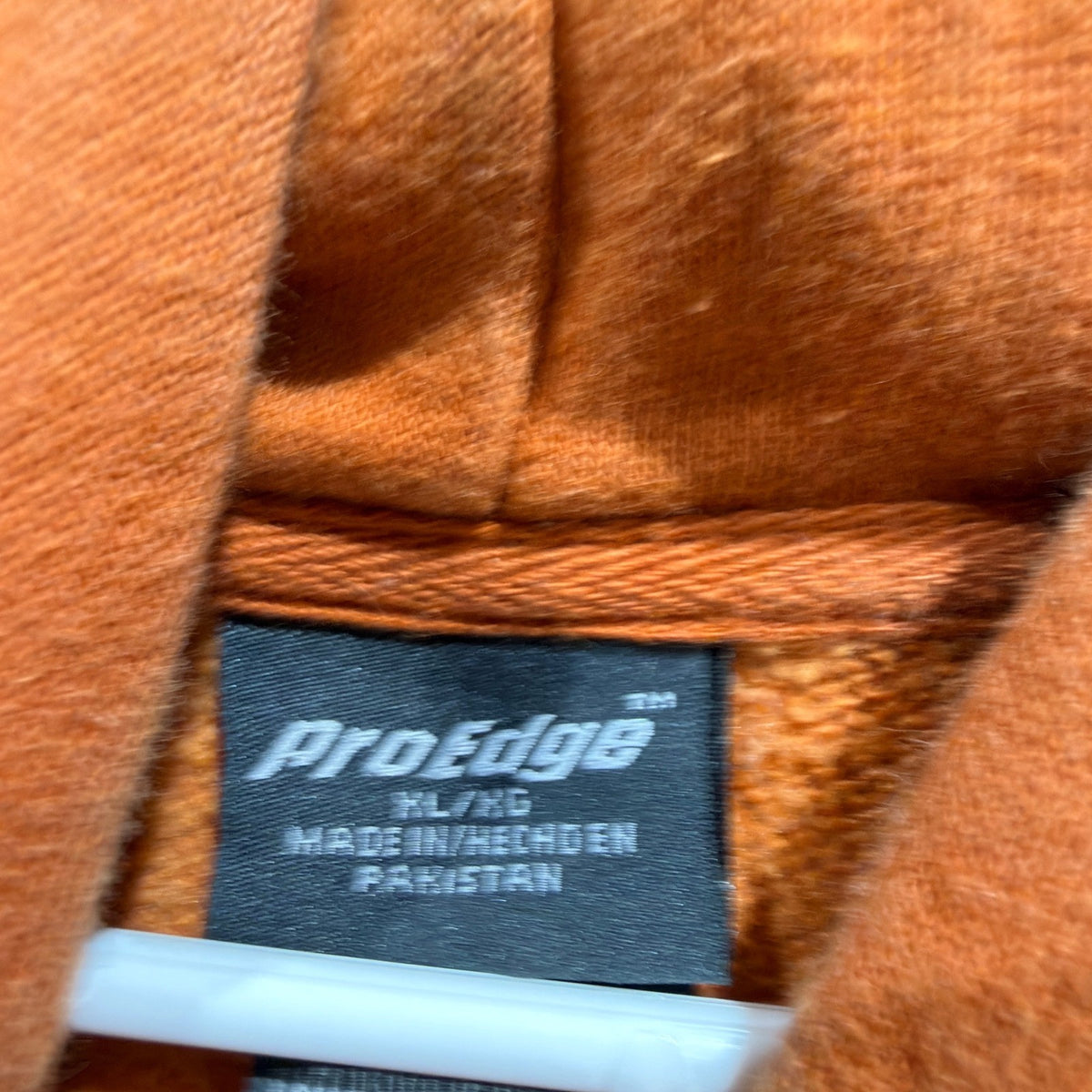 ProEdge Texas Longhorns Hoodie Men XL Orange Embroidered Collegiate Gameday GUC*2