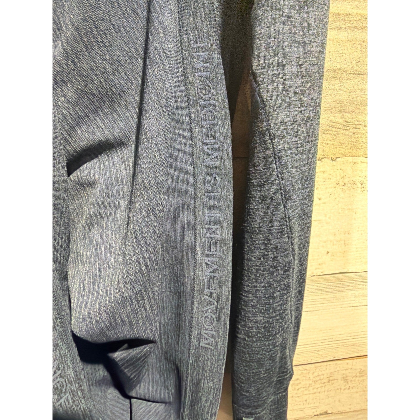 Lululemon Swiftly Tech Long Sleeve 2.0 Women Size 12 Blue Heathered EUC2