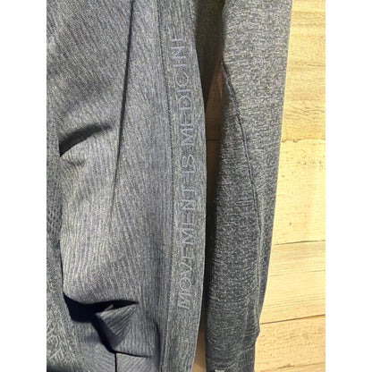 Lululemon Swiftly Tech Long Sleeve 2.0 Women Size 12 Blue Heathered EUC2