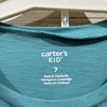 Carter's Vineyard Vines Dress Shirt Legging Bundle Girls 7/8 Lot GUC2