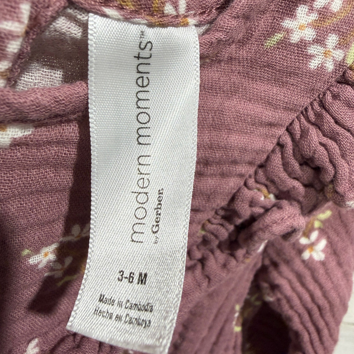 Cotton On Carter's Modern Moments Baby Bundle Girls 3-6M Pink Purple Cotton Boho4