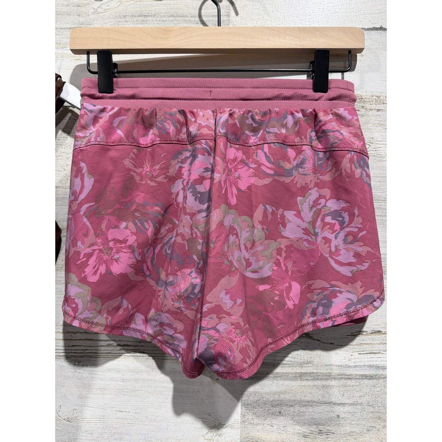 Gap All In Motion Outfit Girls 10 Brown Pink Floral Activewear Sporty EUC5
