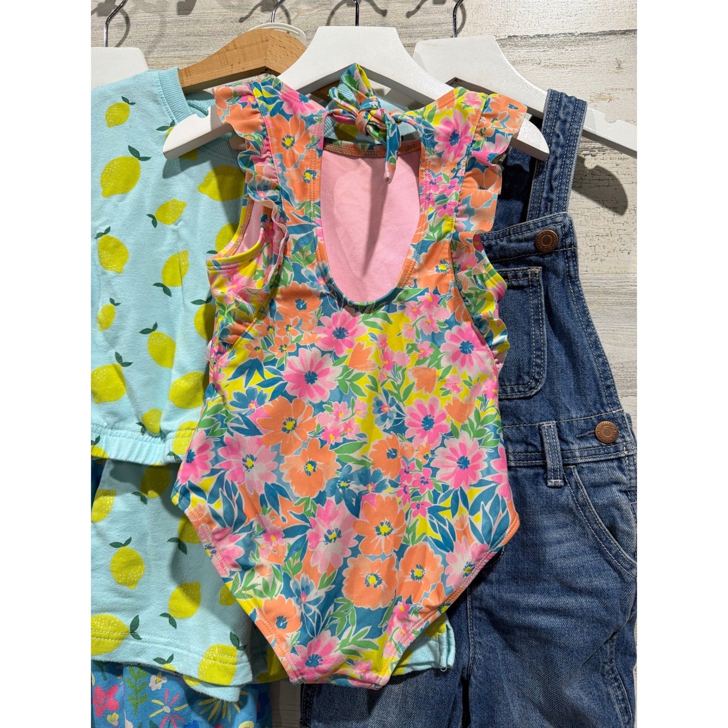 Old Navy Mila Rose Cat Jack BCG Girls 4 Multicolor Summer Bundle Lot2