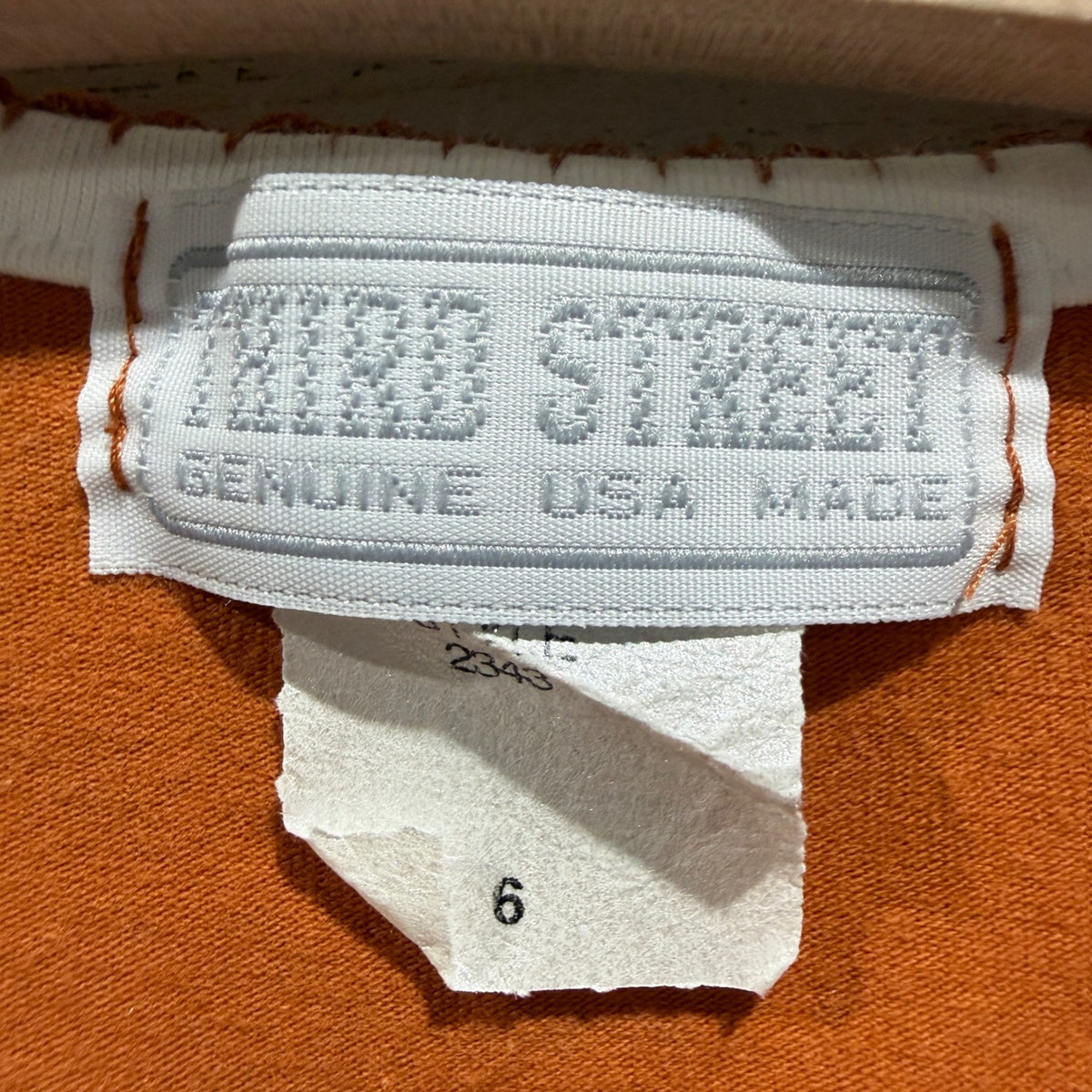 Third Street Texas Longhorns Dress Girls 6 Orange Cotton Spandex Gameday EUC1