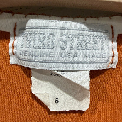 Third Street Texas Longhorns Dress Girls 6 Orange Cotton Spandex Gameday EUC1