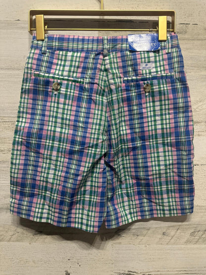 J.Bailey Pete Shorts Boys 7 Multicolor Plaid Classic Preppy NWT1