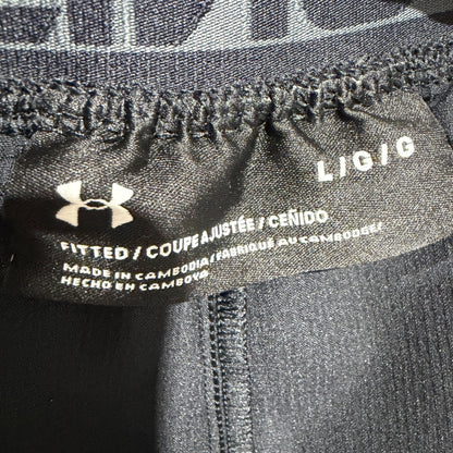 Under Armour Vanish Woven Shorts Men L Black Polyester Athletic Training EUC3