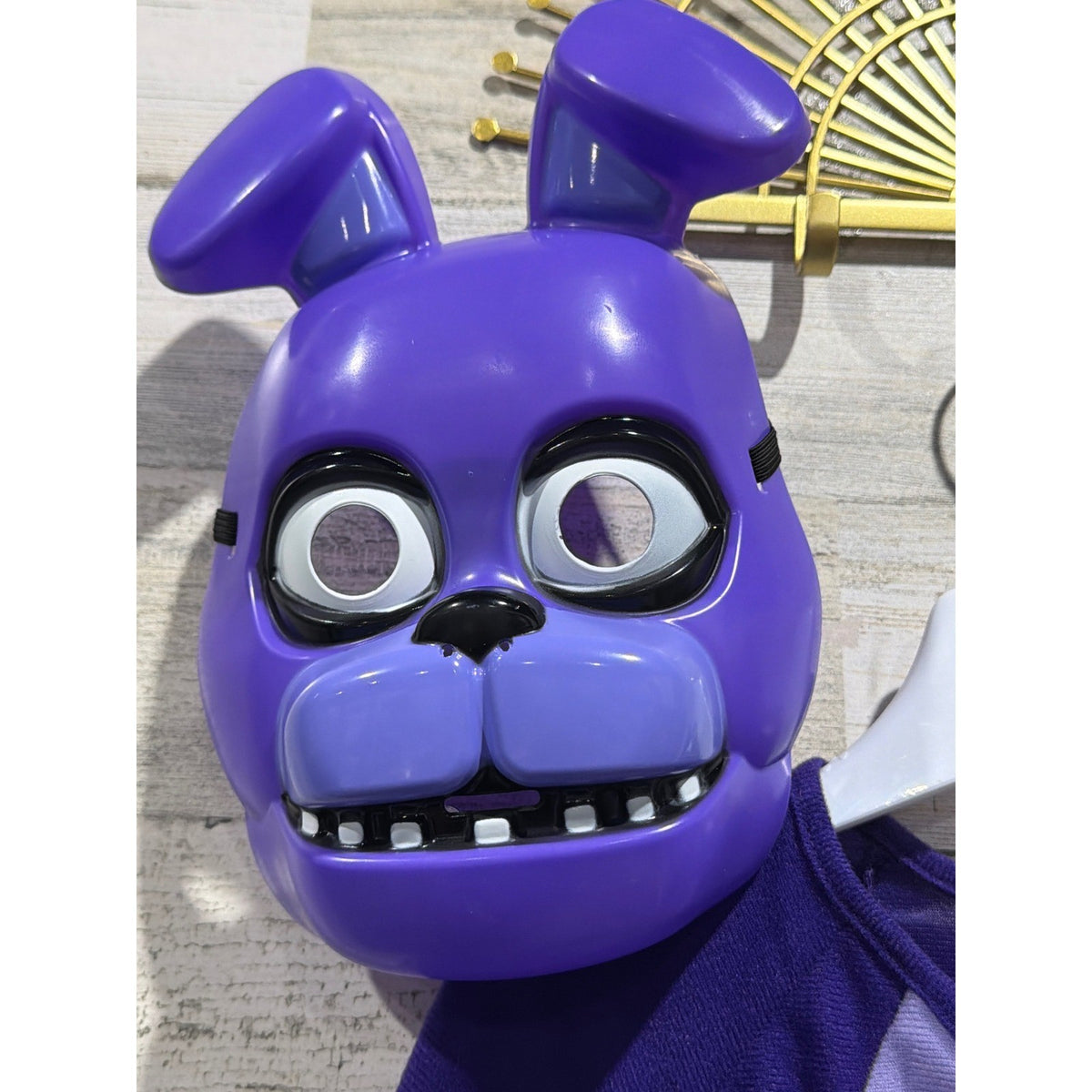 Rubies Five Nights at Freddys Bonnie Costume Kids M 8-10 Purple Gamer Horror NWT6