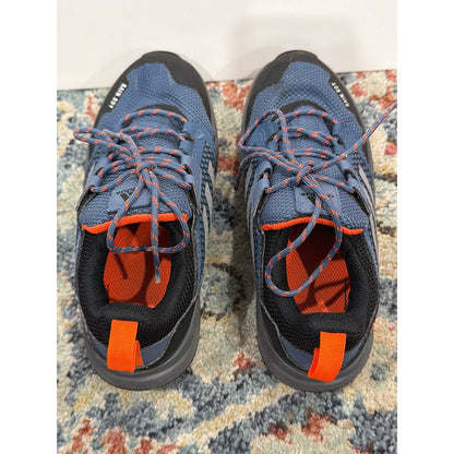 Adidas Terrex Hiking Shoes Boys Size 1 Blue RAIN.RDY Outdoors4