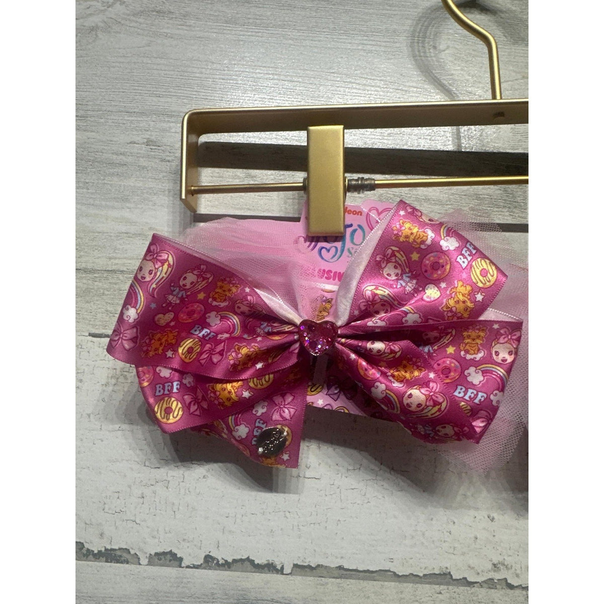 JoJo Siwa Hair Bows Girls OS Multicolor Signature Large 5pc Bundle NWT1