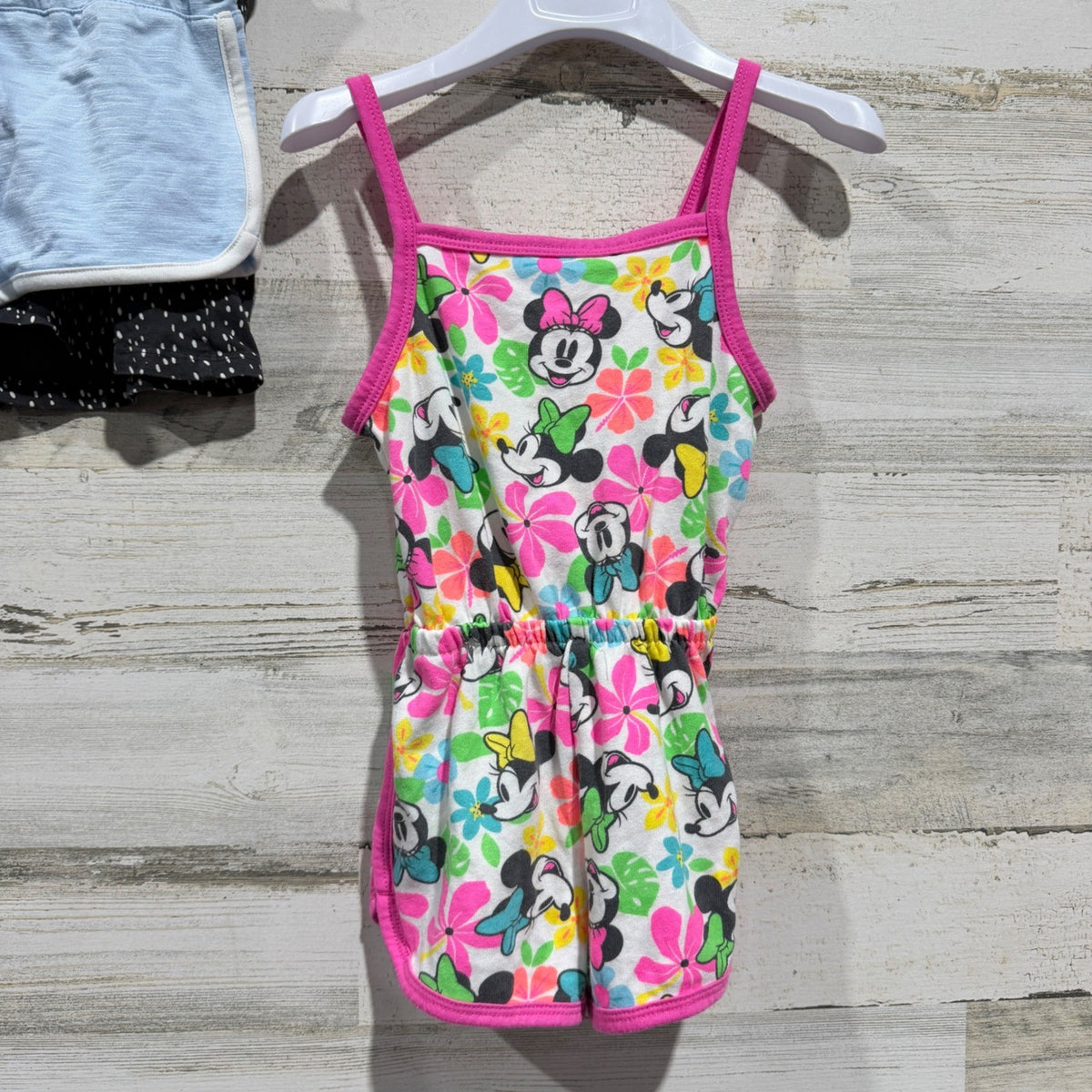 Disney Stitch Raya Minnie Mouse Clothing Bundle Girls 3T/4T Colorful Character9