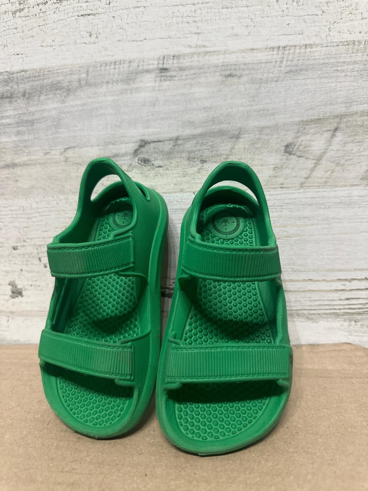 Totes Everywear Sandals Toddler 9-10 Green Adjustable Strap2