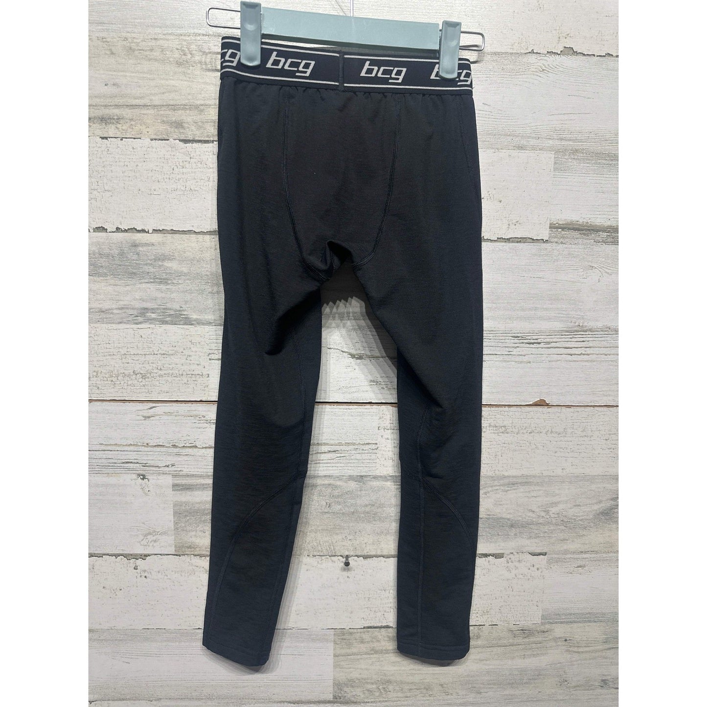 BCG Compression Leggings Boys 10/12 Black Cold Weather Base Layer1