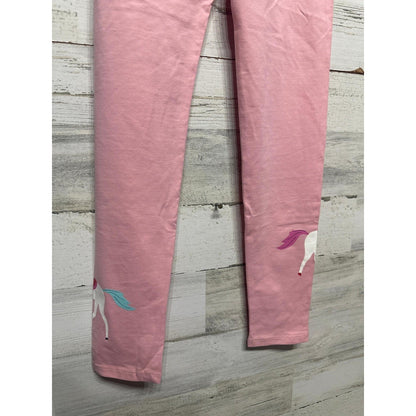 Joules Artwork Leggings Girls 11 Pink Unicorn Graphic Whimsical NWT4
