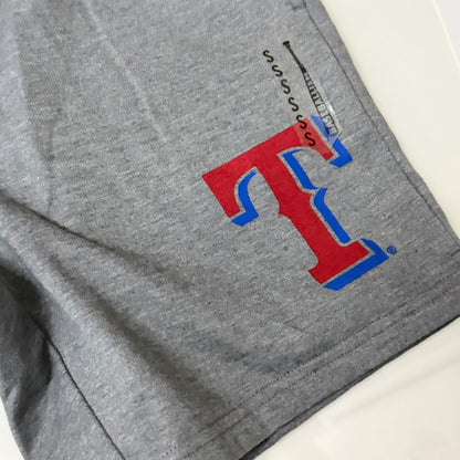 Baseballism Sweat Shorts Men Small Gray Texas Rangers MLB Sporty NWT2