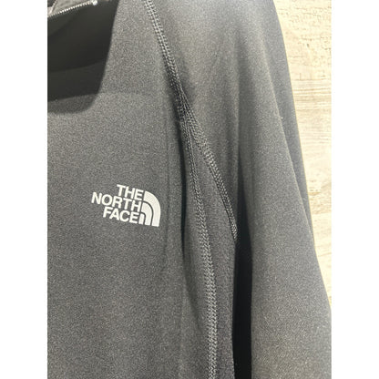 The North Face 1/4 Zip Pullover Mens XXL Black VaporWick Hiking Gorpcore EUC2