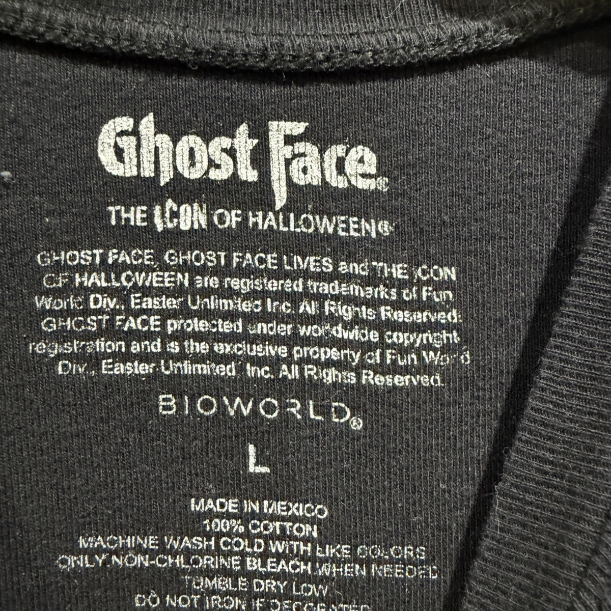 Old Navy Disney Ghost Face Halloween Bundle Girls L 10-12 Black White Cotton4
