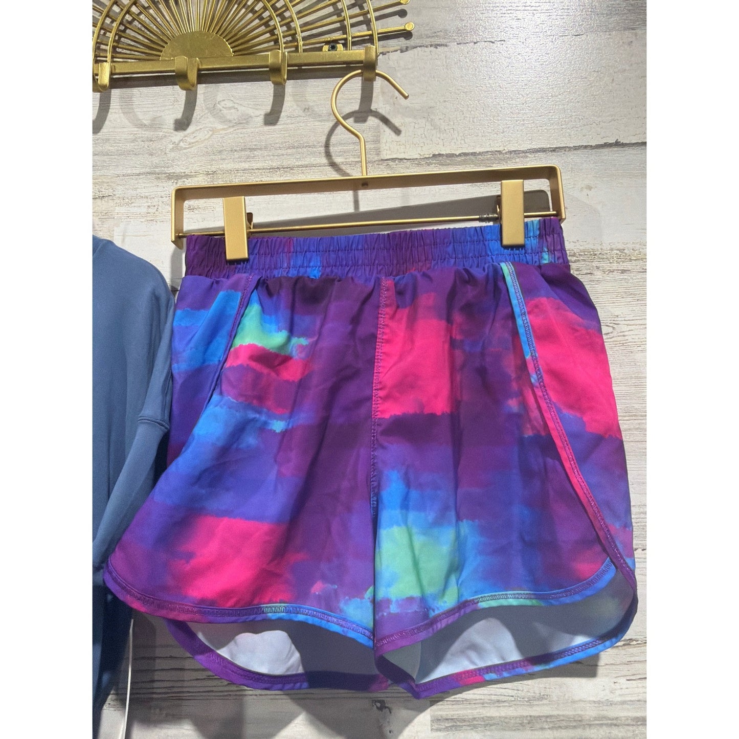 90 Degree All In Motion Girls 10/12 Blue Pink Athletic Bundle Activewear NWT/EUC3