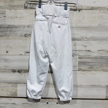 Alleson Athletic 605PY Baseball Pants Youth XXS White Sportswear EUC2