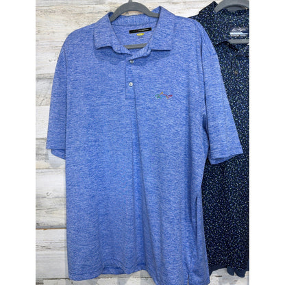 Greg Norman Ben Hogan Pebble Beach Golf Polos Men XXL Blue Bundle Sport5