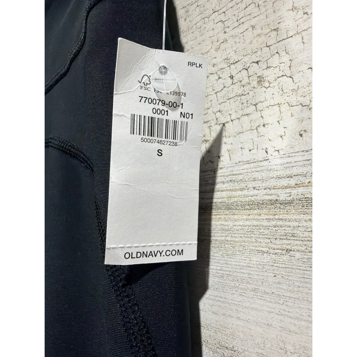 Old Navy Leggings Women Small Black High Waisted Activewear Athleisure NWT2