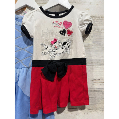 Disney Dress Bundle Girls 2T 3T Multicolor Princess Character Disneycore1