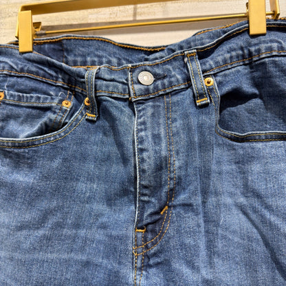 Levi 511 Slim Jeans Mens 34x30 Blue Denim Stretch Casual Americana EUC1